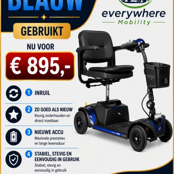 Invacare Colibri – Occasion  (Blauw)