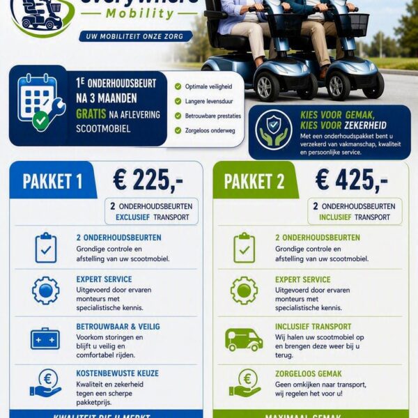 ONDERHOUDSPAKKET SCOOTMOBIEL
