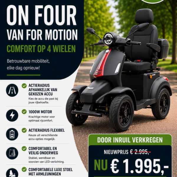 🔥 FORMOTION ON FOUR 🔥 💰 ACTIEPRIJS € 1.995,-